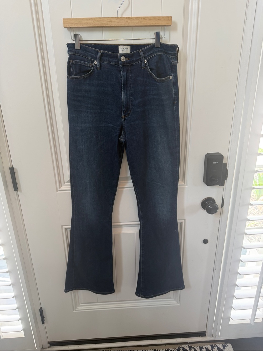 Citizens Of Humanity Dark Blue Flare Jeans